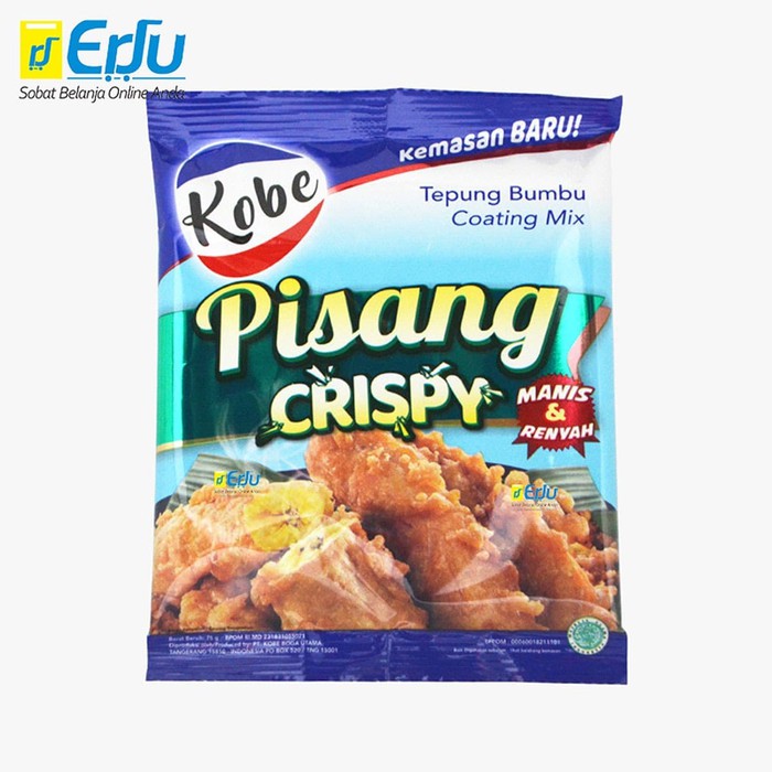 

Tepung Kobe Pisang Goreng Crispy 75gr