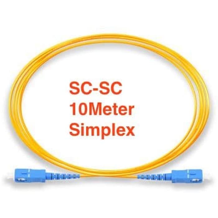 Patchord / Patchcord SC-SC UPC 10 Meter 3mm Simplex