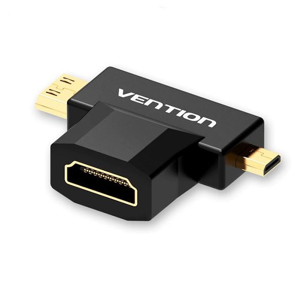 Vention Adapter Standard HDMI to Mini HDMI Type C & Micro HDMI Type D