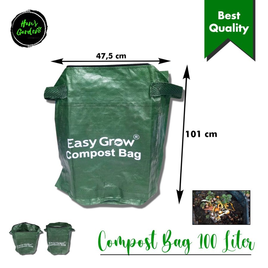 Compost bag 200 liter large