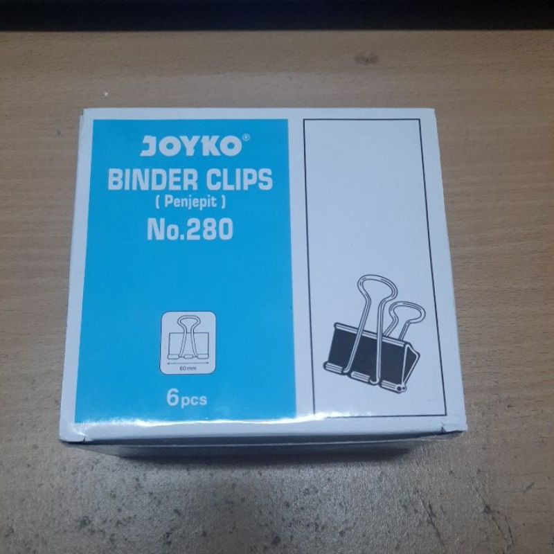 

Binder Clip 280 Joyko (6 cm) / Binder Clip 280 Jumbo