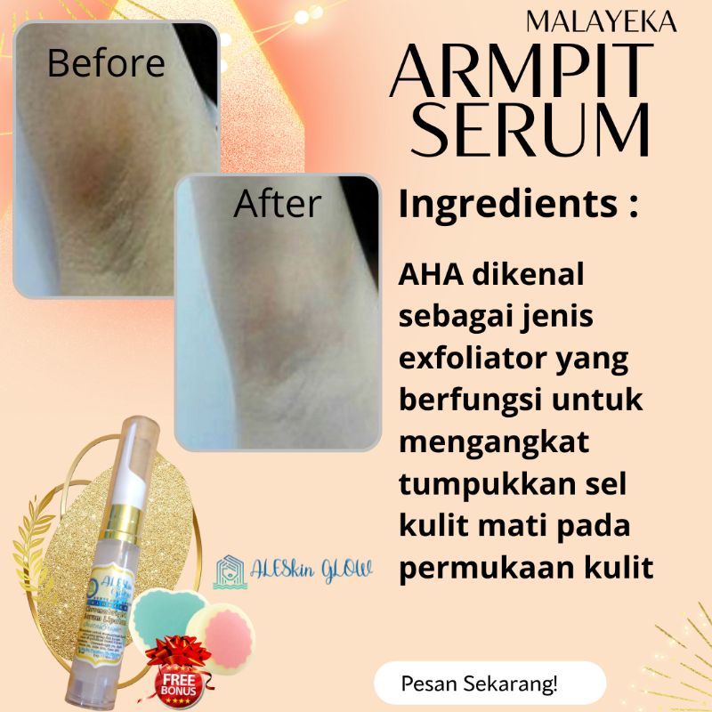 Serum Armpit Pemutih Ketiak Selangkangan Area lipatan