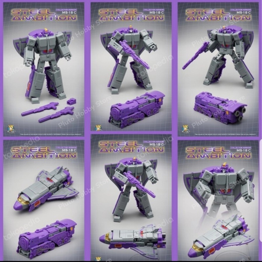 MFT Mech Fans Toys Steel Ambition Collector Version - Transformer Astrotrain