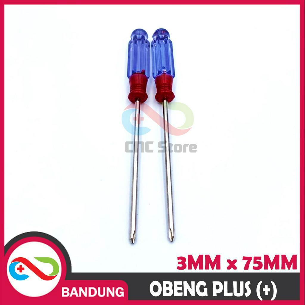 OBENG KECIL MINI 3MM 75MM MAGNET PLUS