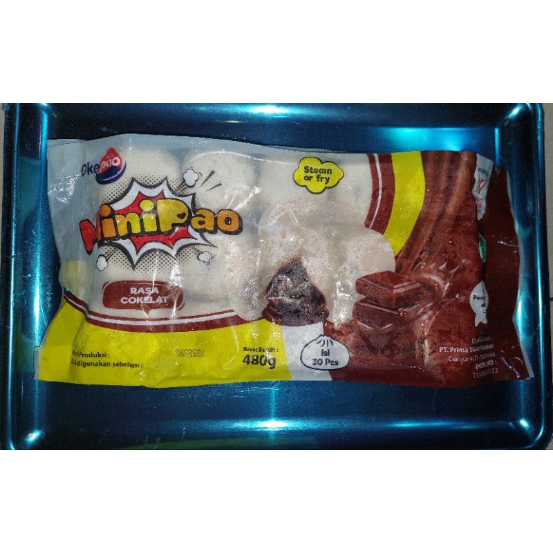 

MiniPao Rasa Cokelat (Isi 30 pcs)