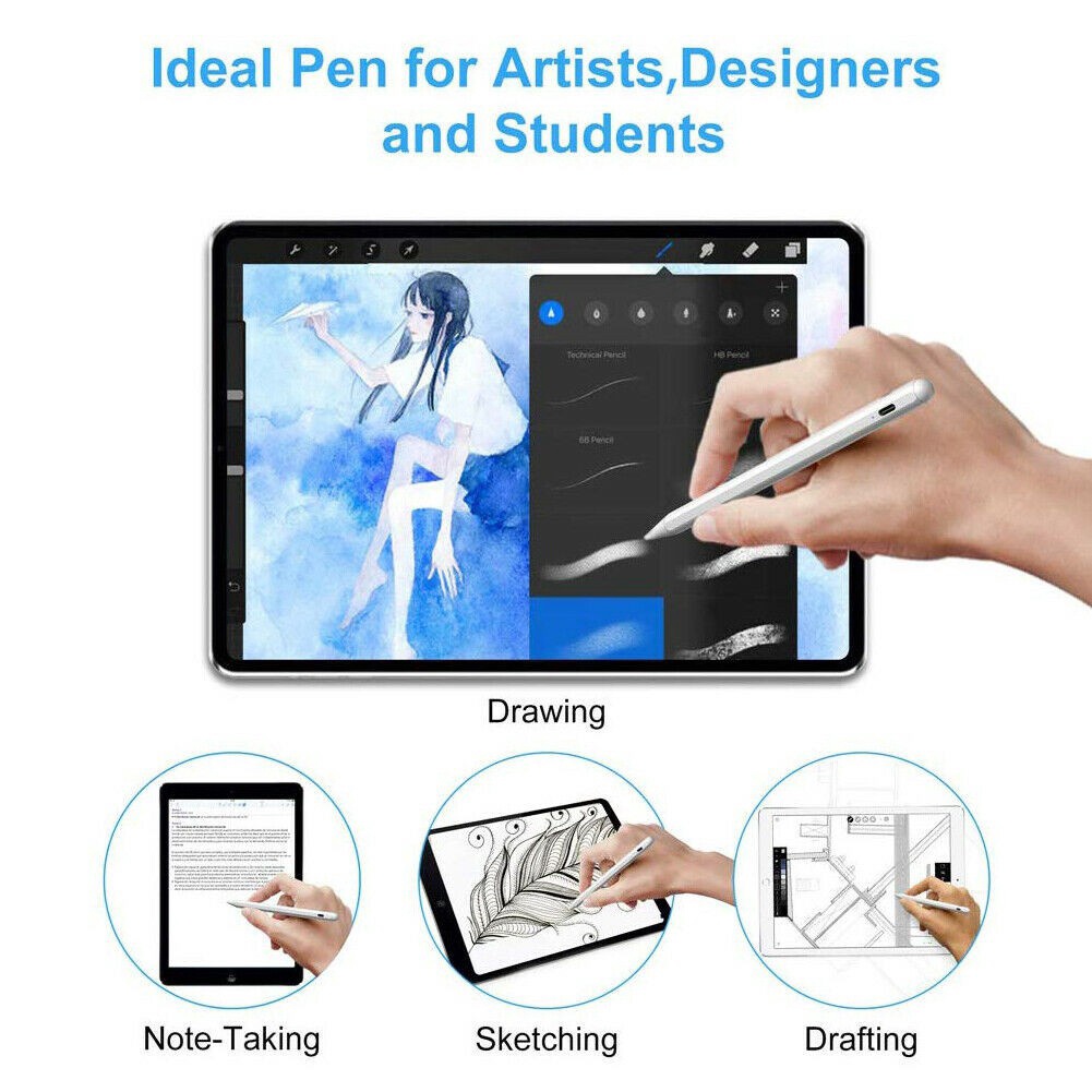 Stylus Pen with Palm Rrejection Stylus For Air/Pro 2018-2021