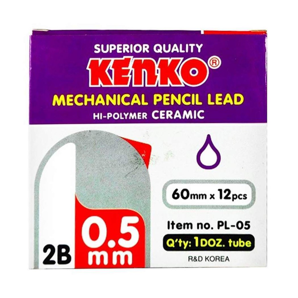 

Refill / Isi Pensil Mekanik Kenko 0.5mm - 0.7mm