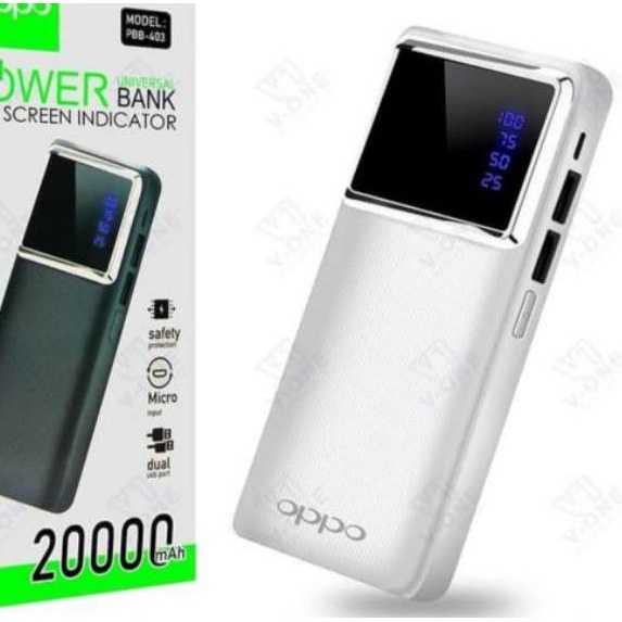 Update Power bank XIAOMI , SAMSUNG , OPPO PBB-203/404 20000 mAH 2 Usb Real 6000mah Capacity .,