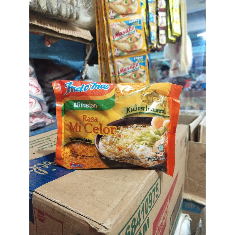 

10 Bks Indomie Mi Celor Produksi Palembang