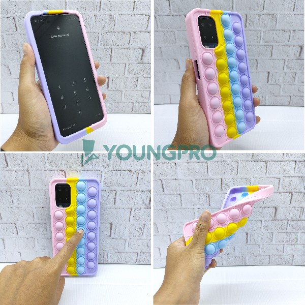 SILICONE CASE POP IT REALME 6 - CASE PENGHILANG STRESS PUSH IT