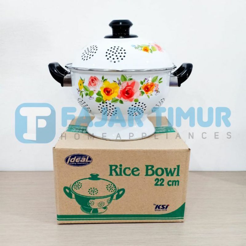 (⭐FREE ONGKIR⭐) Rice bowl tempat wakul nasi Ideal 22/24 cm asli ori tebal