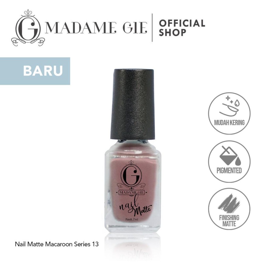 Madame Gie Nail Matte Macaroon Series - Cat Kuku