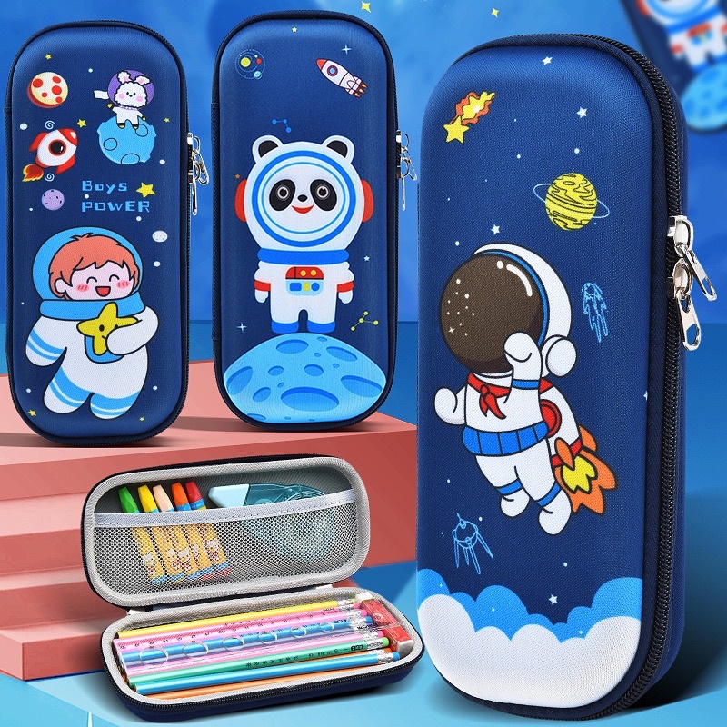 Kotak Pensil HardCase / Tempat Pensil WaterProof / Kotak Pensil Anak Lucu