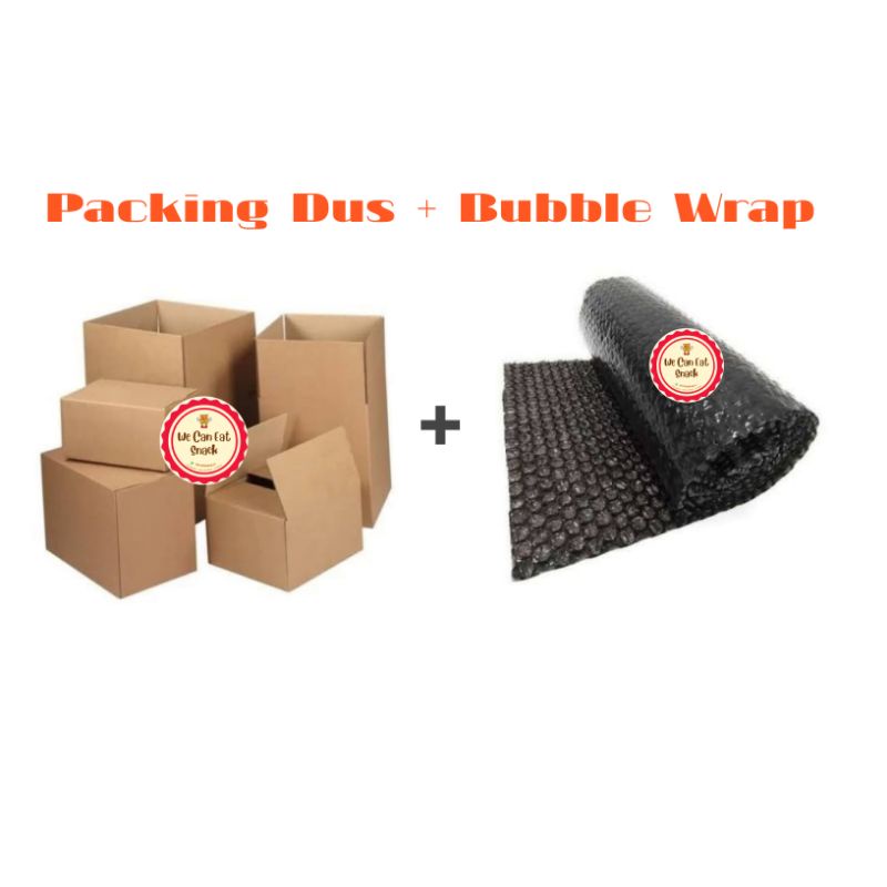 

Packing Dus + Bubble Wrap