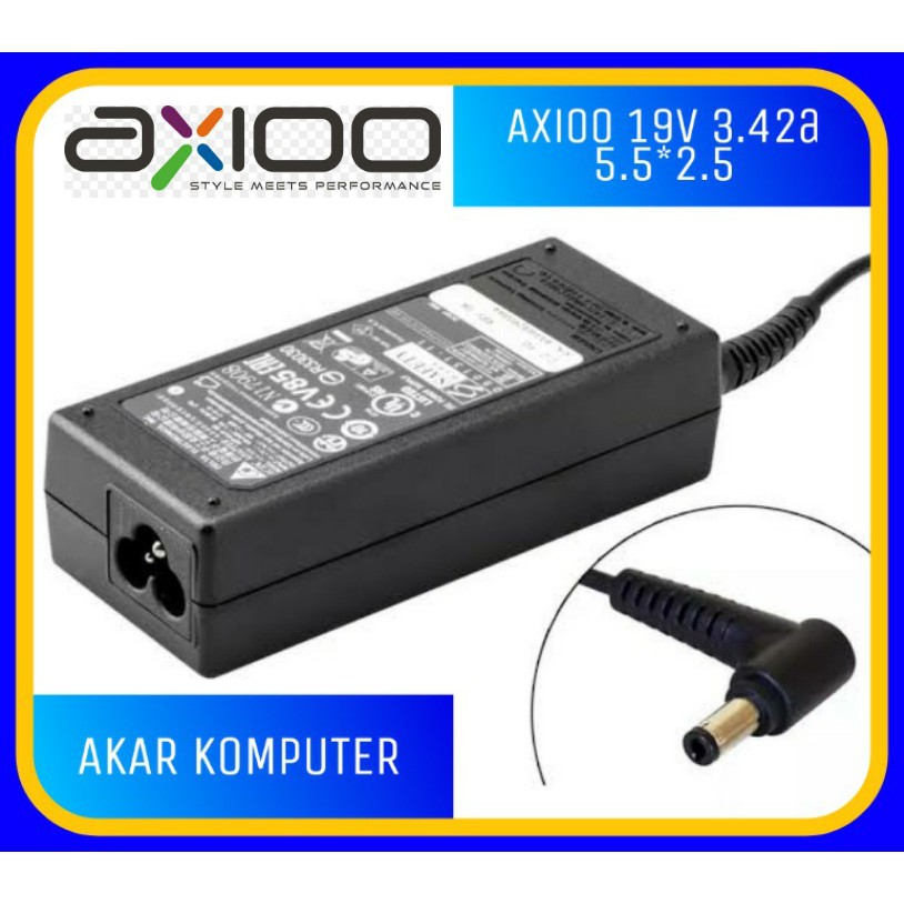 ORIGINAL Adaptor Adapter Charger Casan Axioo Zyrex (DELTA) 19V - 3.42A