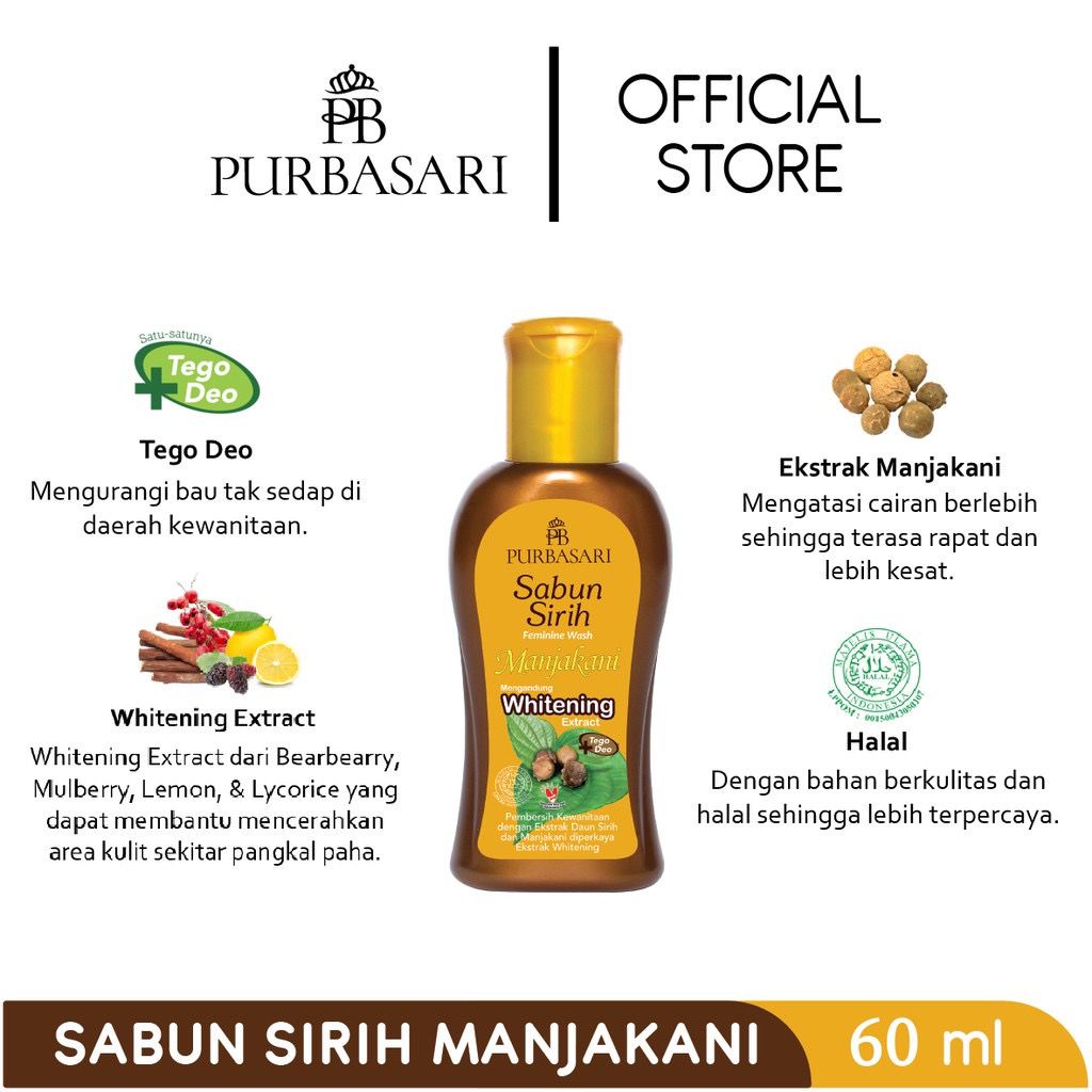 Purbasari Sabun Sirih 60 ml
