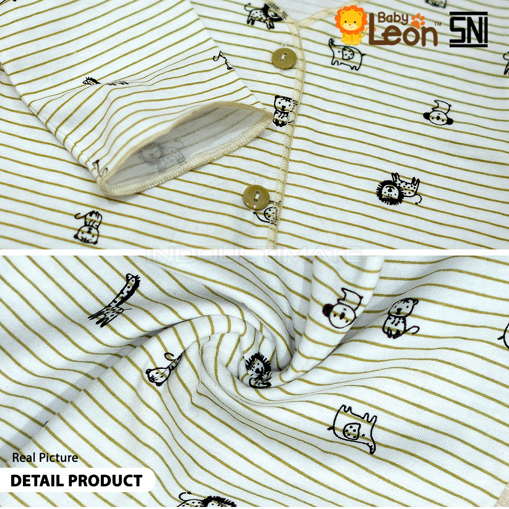 1Pc Baju Tidur Bayi Baju Harian Bayi Bayi Newborn (0-3 Bln) BABY LEON Baju Lengan Pendek Bayi Baju Lengan Panjang Bayi Atasan Bayi Kaos Bayi Pakaian Bayi BC-8711 BC-8712 CLB-8713 CLB-8714 GR-236 BH-8799