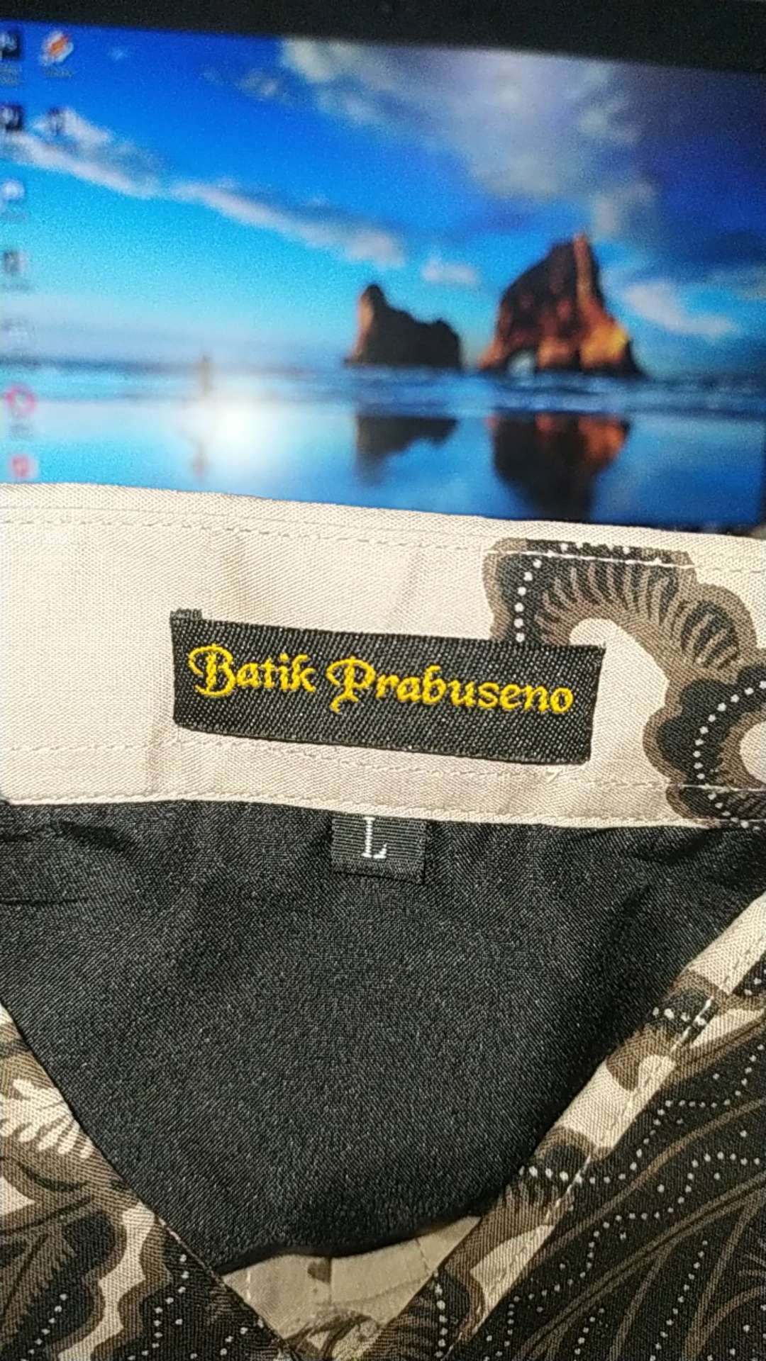 Kemeja Batik Ambrasta Pria Lengan Pendek Full Furingbaju Hem Atasan Premium Modern Trendy Katun