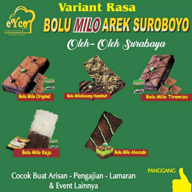 

Bolu Milo Arek Suroboyo