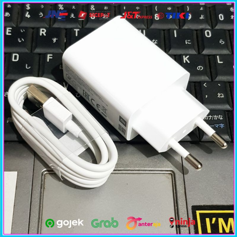 CHARGER XIAOMI TIPE C TYPE C 3A Mi8 Mi9 Mi10 REDMI NOTE 7 8 9 10 ORI 100% FAST CHARGING