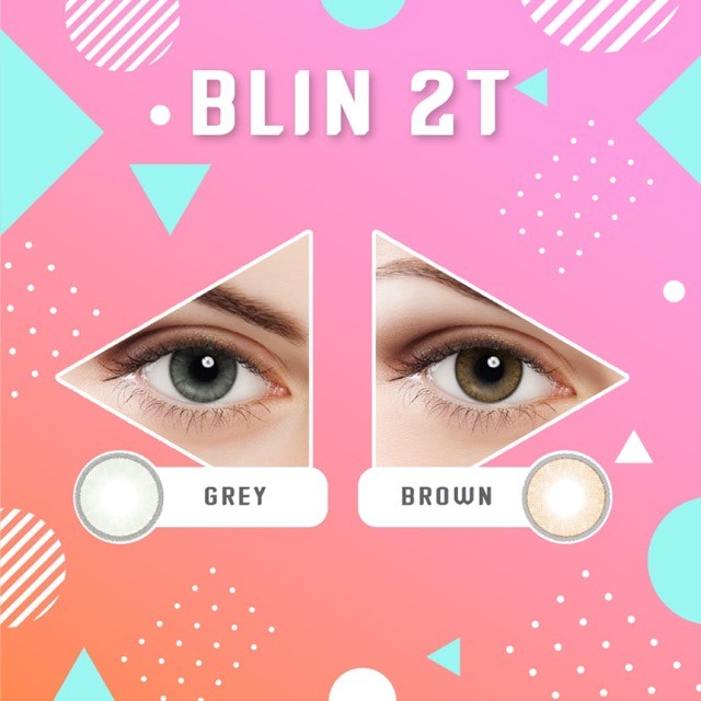 SOFTLENS FUZZY BLIN 2T  GREY 14.5MM (0.50 S/D 10.00)