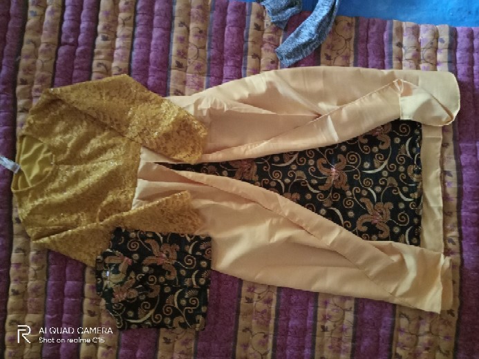 Maura Couple - Sania Rufle Batik Couple Ori Ndoro Jowi Dnt Garansi Shopee Termurah - Kebaya Batik