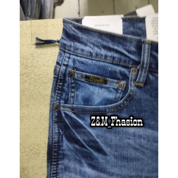 Celana Jeans Strech Original Wrangler Pria-Celana Slimfit Premium-Celana Panjang Pria Terlaris