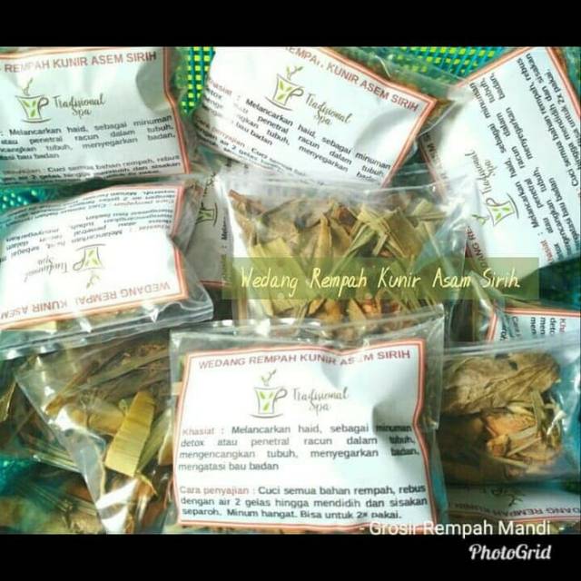 

( Pack ) Tanpa Gula Batu - Wedang Rempah Kunyit Asam Sirih.