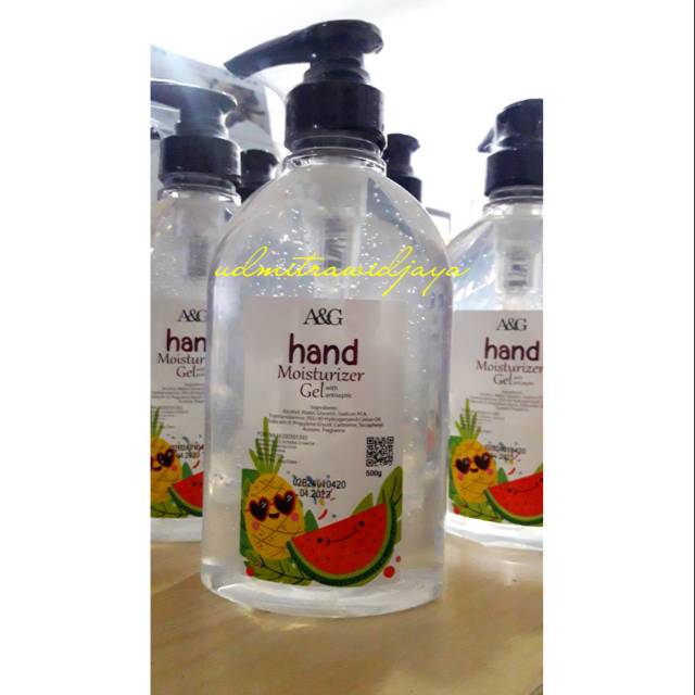 Hand sanitizer Gel 500ml A&amp;G termurah