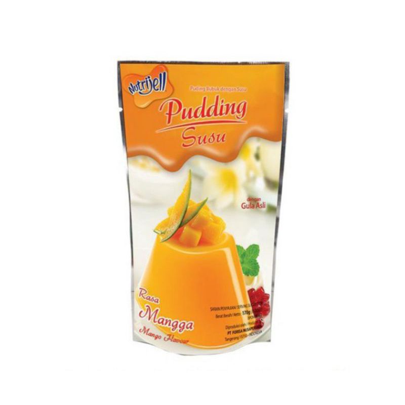 

Nutrijell Pudding Susu Mangga 170gr