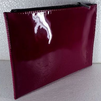 OriginaL Pouch Medium Flat YSL Beaute Vinyl Fuchsia Murah