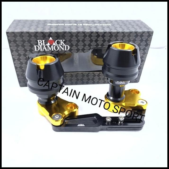Jalu Pelindung Knalpot Black Diamond Yamaha All New Nmax 2020