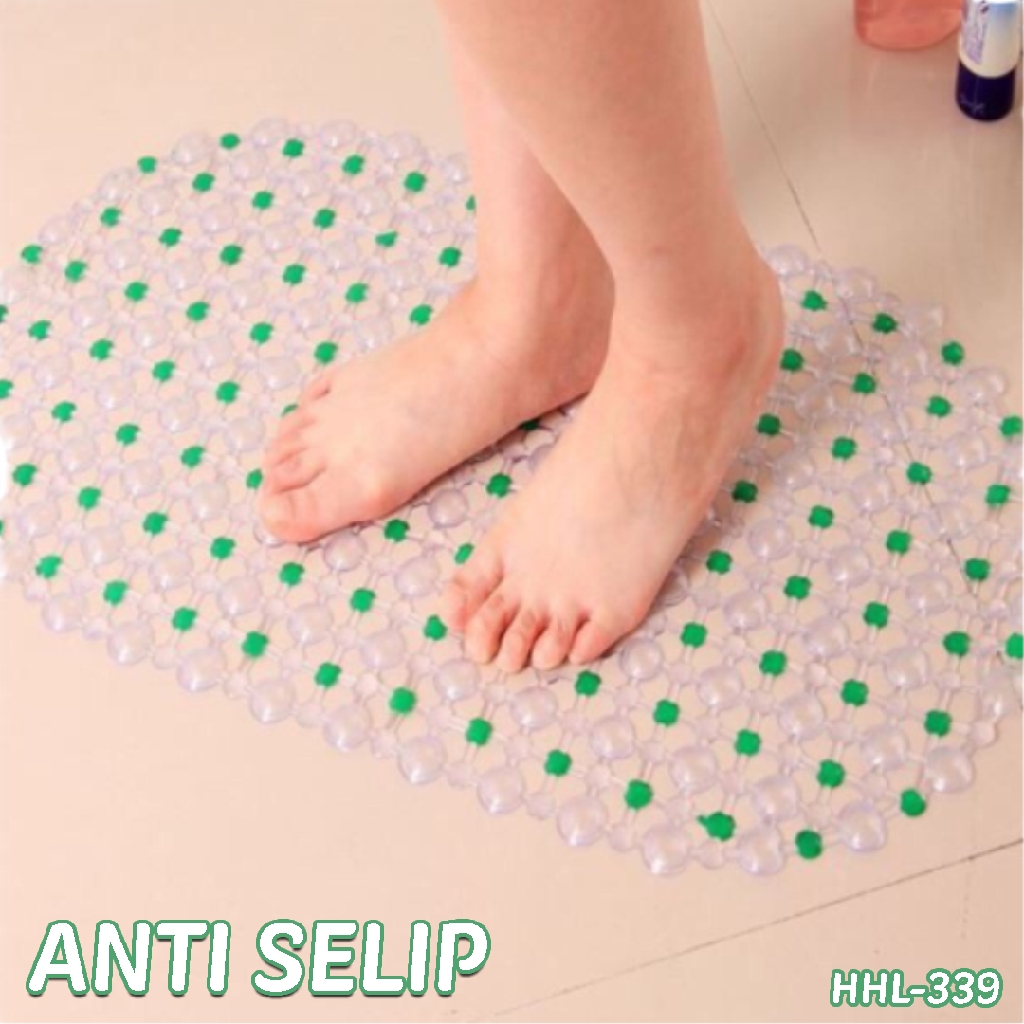 KESET KAKI SILICONE keset anti selip plastik pvc transparant