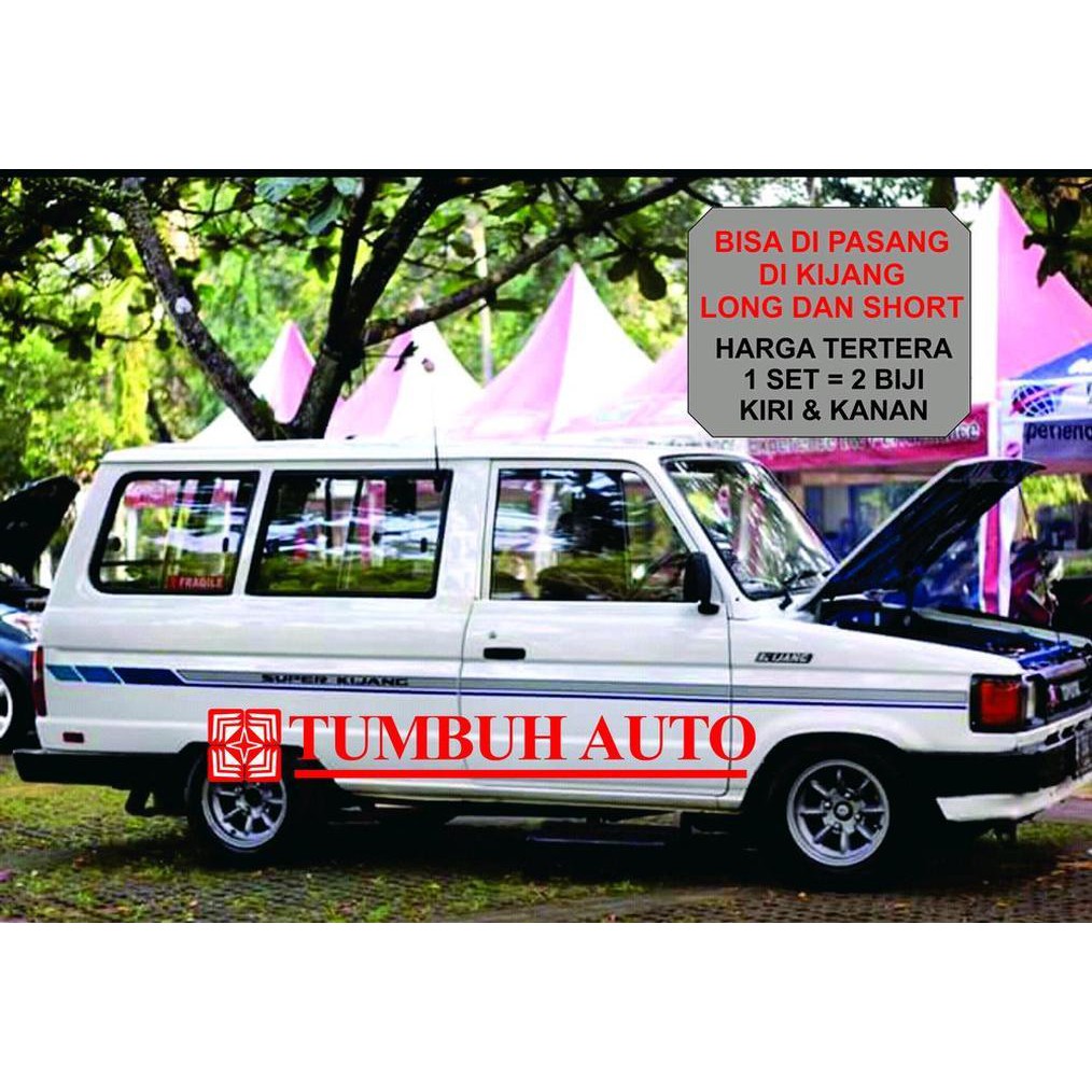 Striping Sticker Stiker List Body Kijang Super Lama Bisa Di Pasang