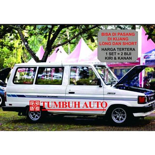 Striping Sticker Stiker List Body Kijang Grand Extra 1 5 Bisa