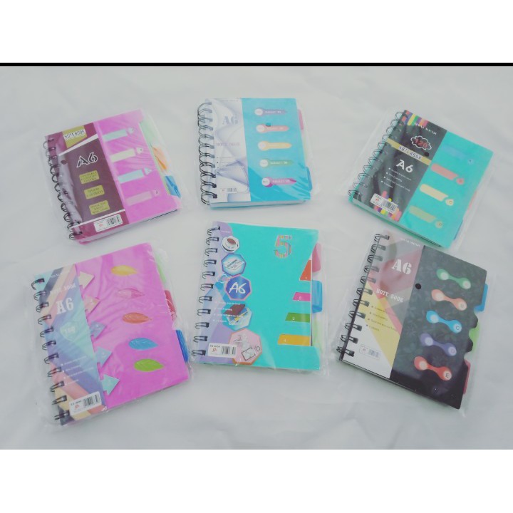 

BUKU SPIRAL A6 / NOTEBOOK BINDER A6 / BUKU BINDER