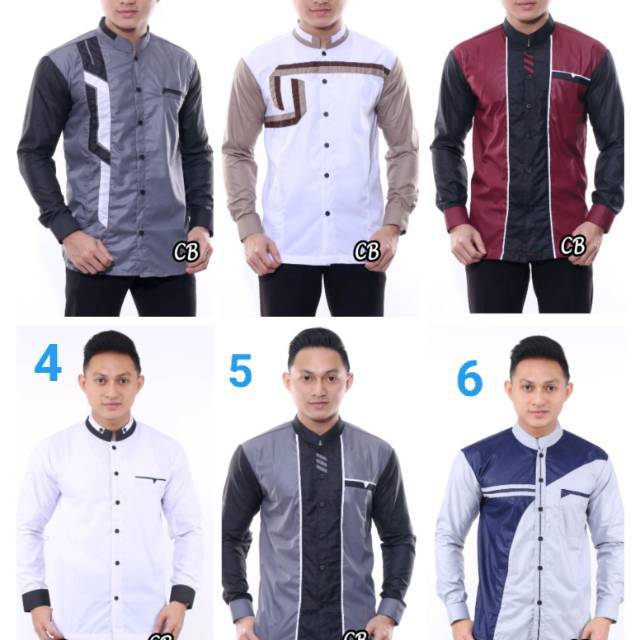 Marom Collection Baju Koko Pria Palestina Lengan panjang Marom Collection Baju Koko Pria Palestina Lengan panjang