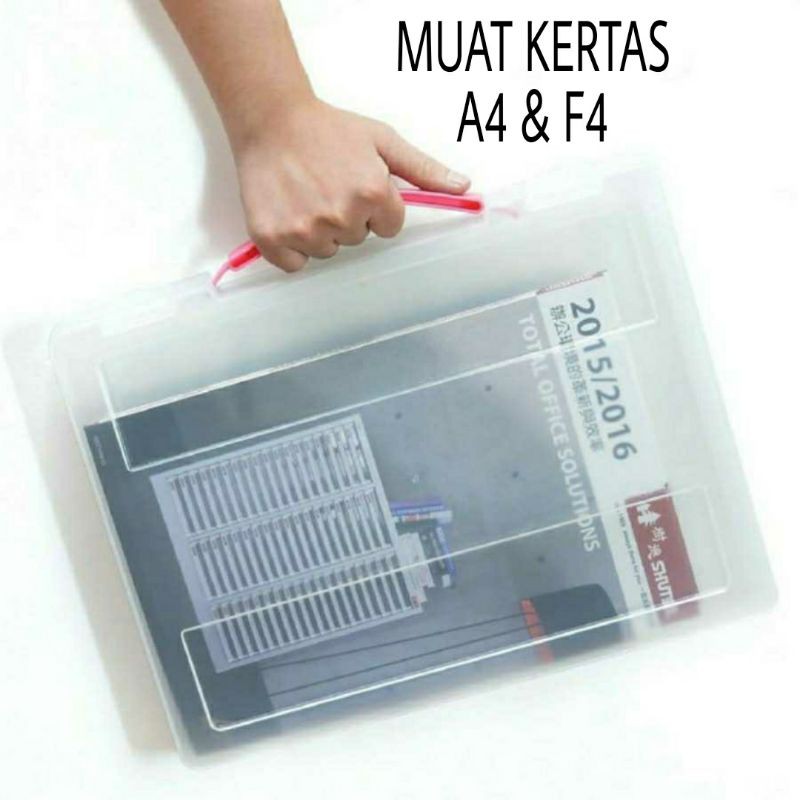 

Tas File OF-C02 Shuter Carry FILE BOX - ORGANIZER DOCUMENT
