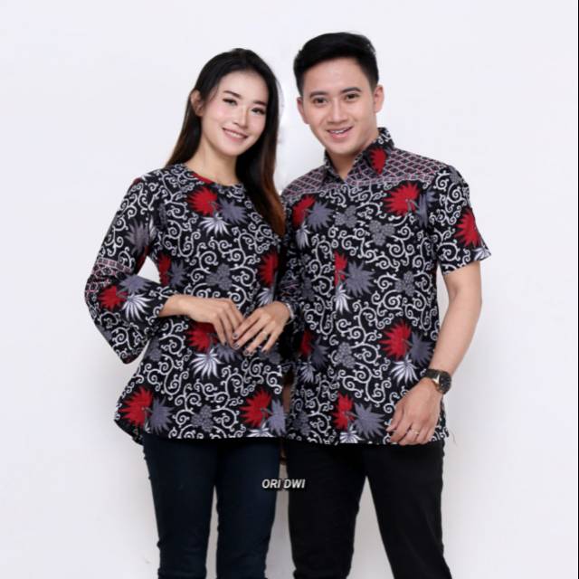 Couple Atasan Batik Pria Wanita Motif Jogjanan