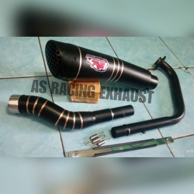 Knalpot Racing R9 h2 Vixion new old Nva Nvl vixion R knalpot Vixion knalpot r9 h2 black doff