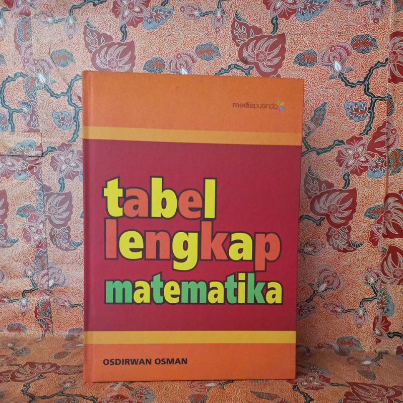 Buku Pengetahuan - Tabel Lengkap Matematika