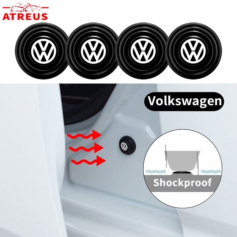 4/8/12 Pcs Bagasi Pad Pintu Shock Stiker Universal Absorber Buffer Bantal Peredam Suara Untuk Polo Volkswagen Golf mk3 mk6 mk7 Scirocco Beetle Passat B5 B6 B7 CC B8 T5