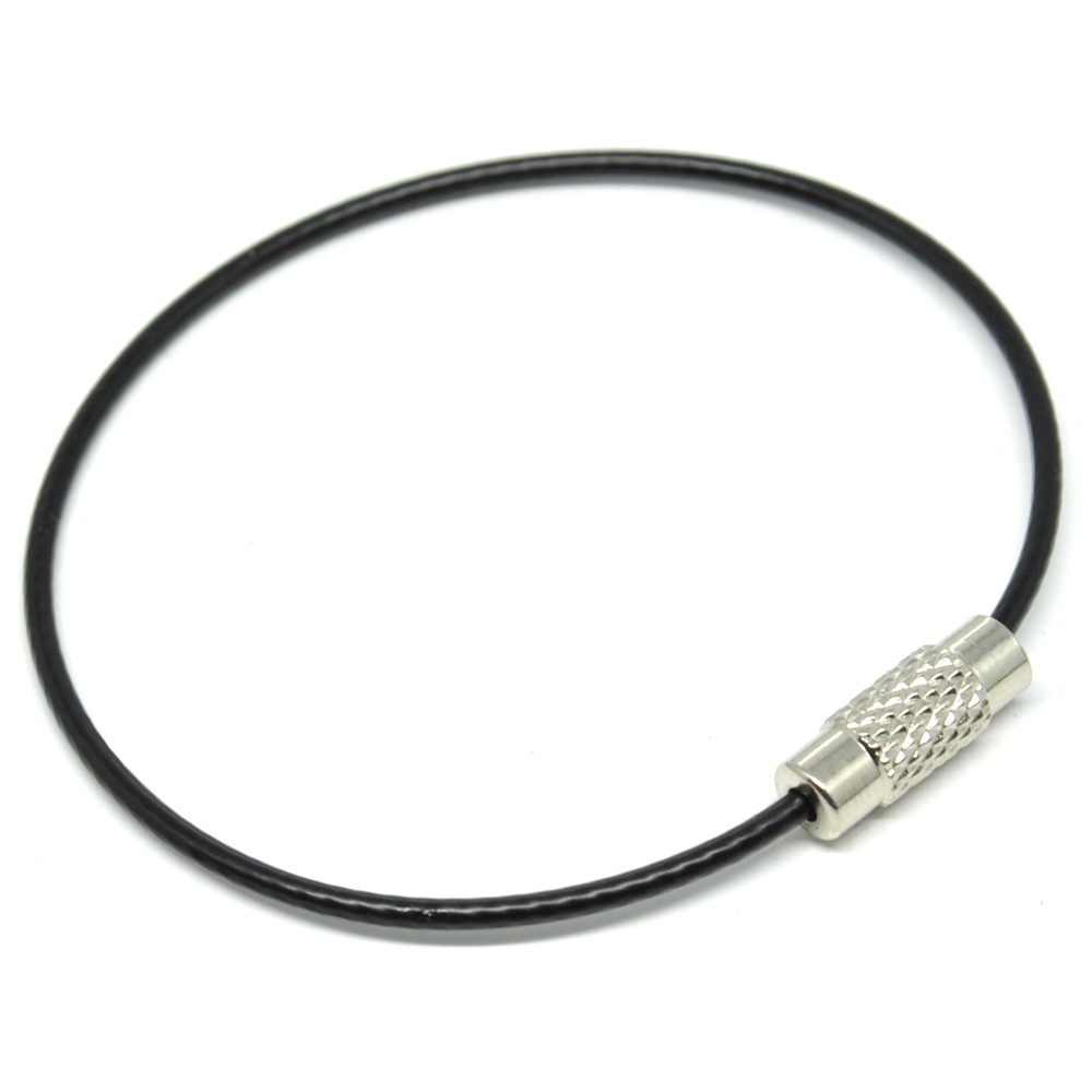 Tali Besi Carabiner Metal Stainless OMTP1GBK Steel Wire Rope Keys Hanging - Black