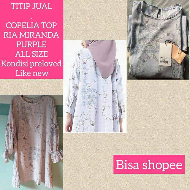 COPELIA TOP PURPLE RIA MIRANDA