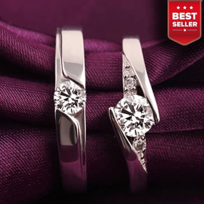 Cincin Emas Cicin EMAS PUTIH Cincin Kawin Cincin Ukir Nama E10