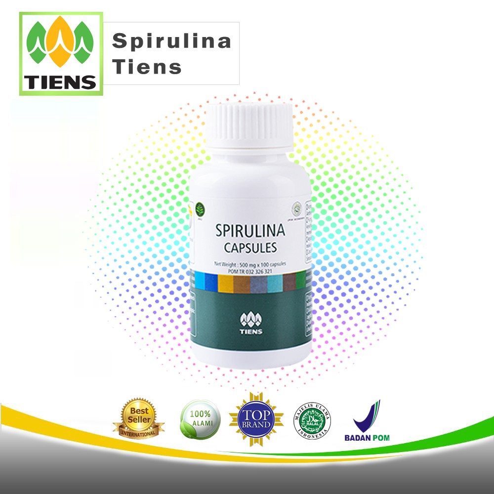 Kapsul Spirulina Halal Untuk Penggemuk Badan Penambah Nafsu Makan