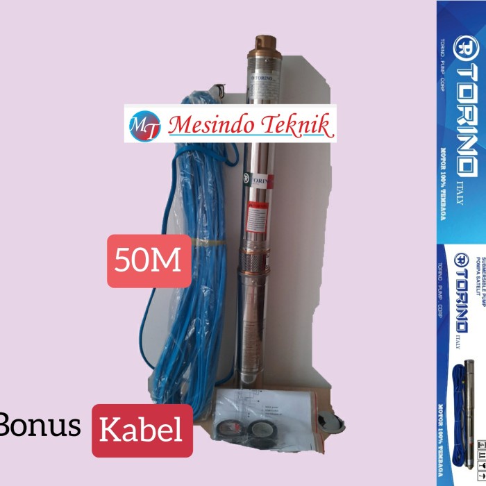 pompa submersible TORINO Boston type 3PPO-0.5HP Noril- BONUS KABEL