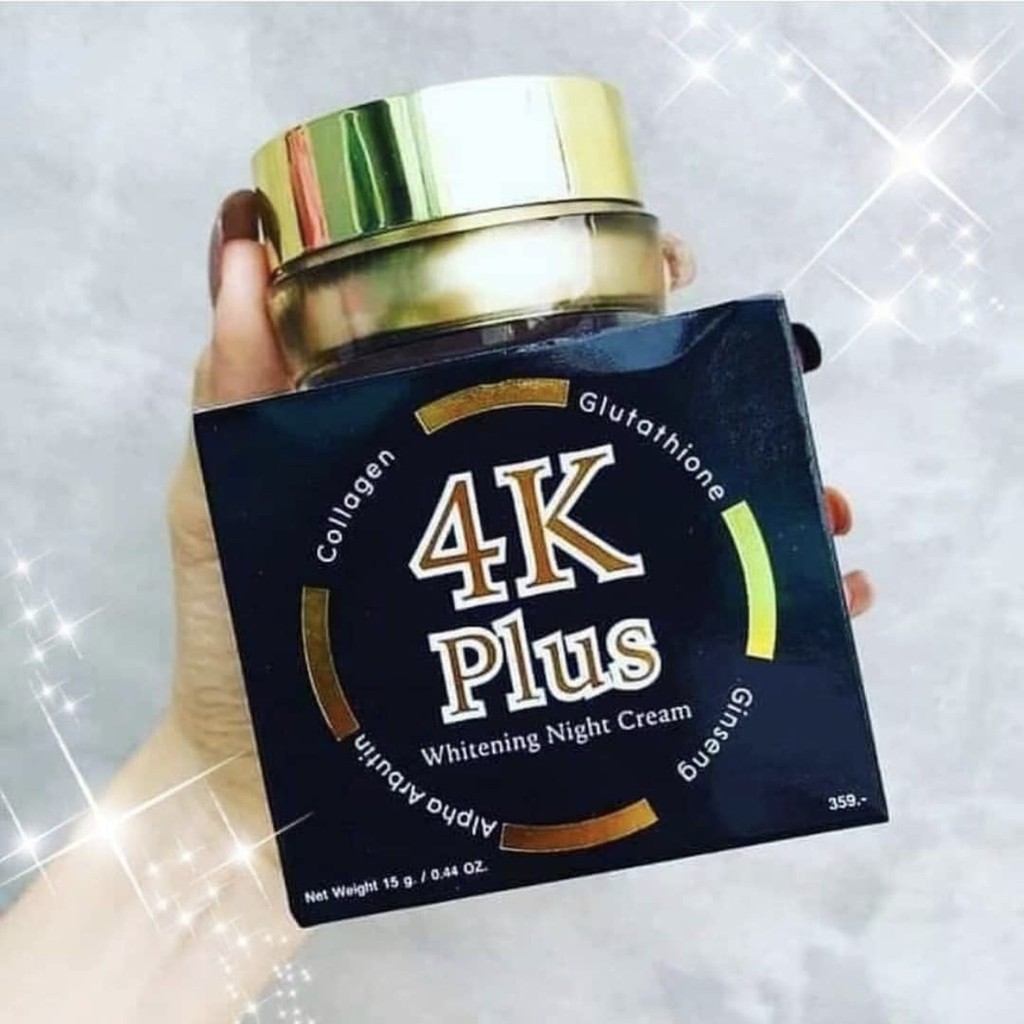 4K Plus Whitening Night Cream Thailand