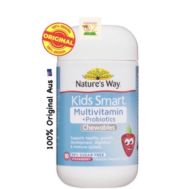 Natures Way Kids Smart Multivitamin Probiotic nature’s way probiotik