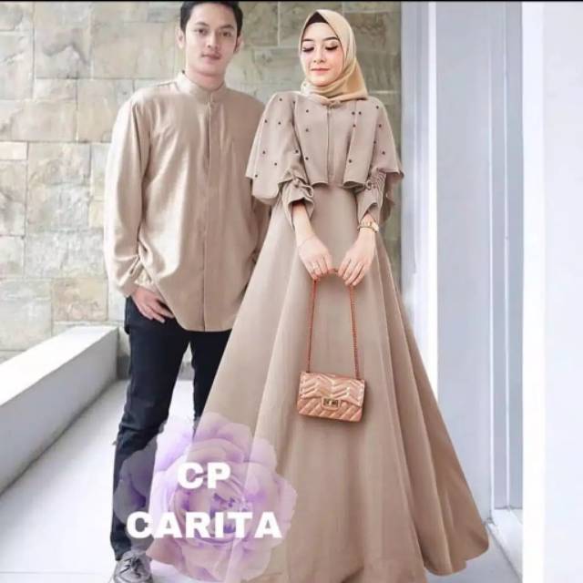 cp Carita baju pasangan cp muslim